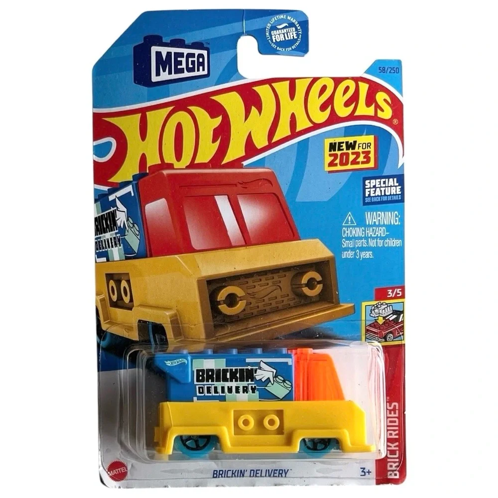 Hot Wheels Brick Rides Cars Lot Of 3 New